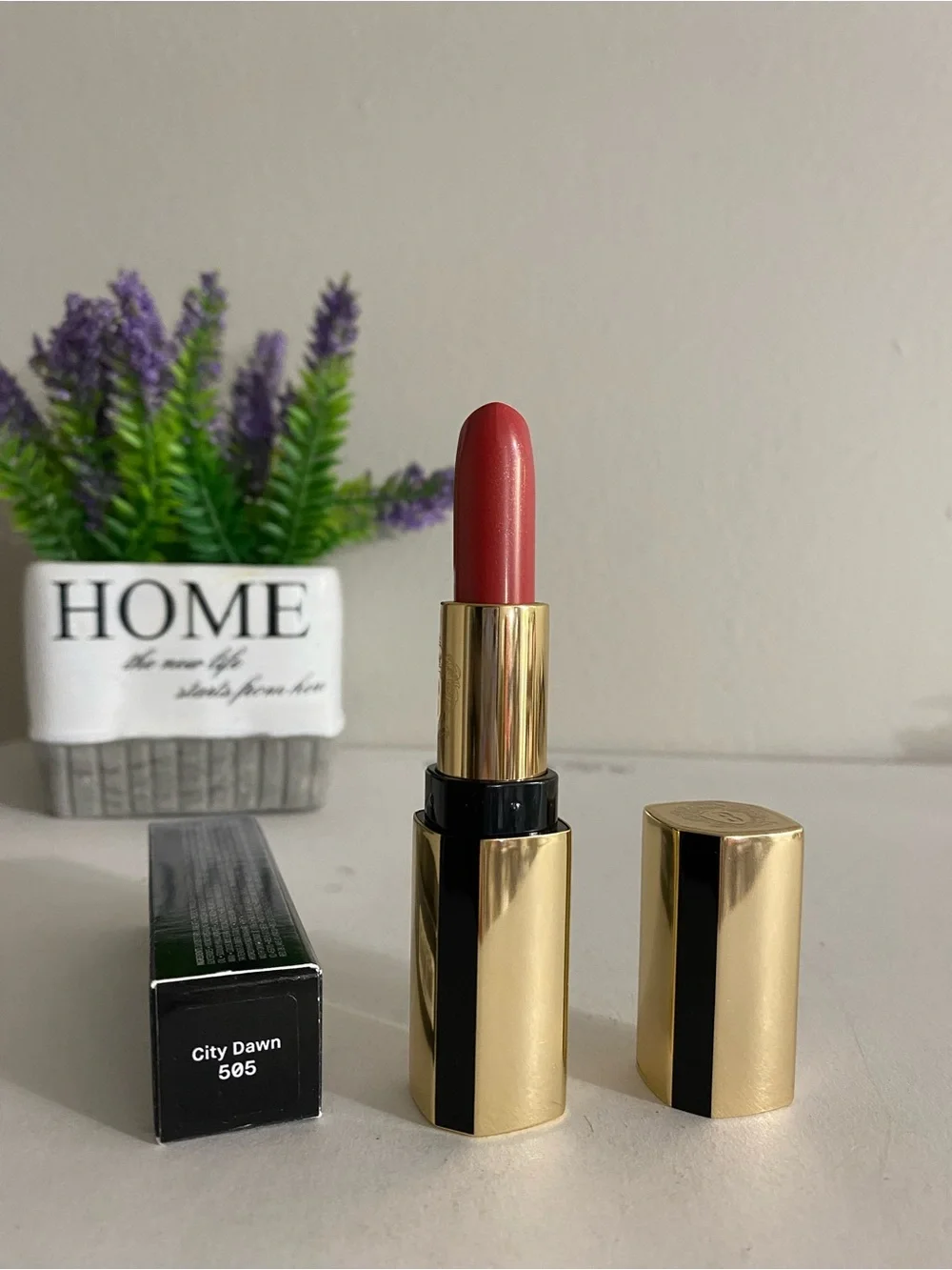 505 City Dawn ~ Bobbi Brown Luxe Lipstick, Full Size, 0.12 OZ, New With Box